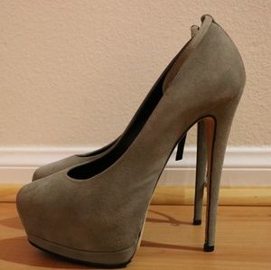 Giuseppe Zanotti Suede Stiletto Heels
